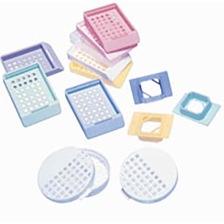 Simport Scientific, INC. histology family tissue capsules embedding rings and cassetemetal lid