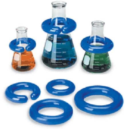Heathrow Scientific Clearly Safe Vinyl-Coated Lead Rings (