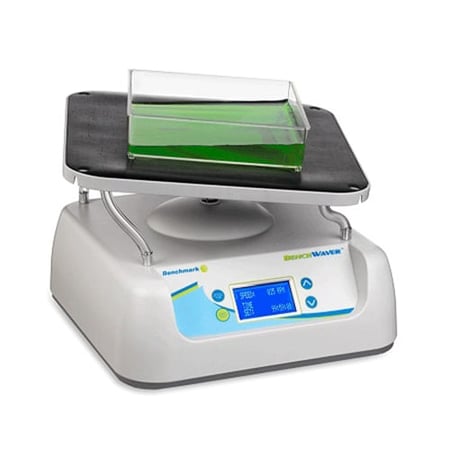 Benchmark Scientific BenchWaver 3D Rocker with flat mat, 13.5x13