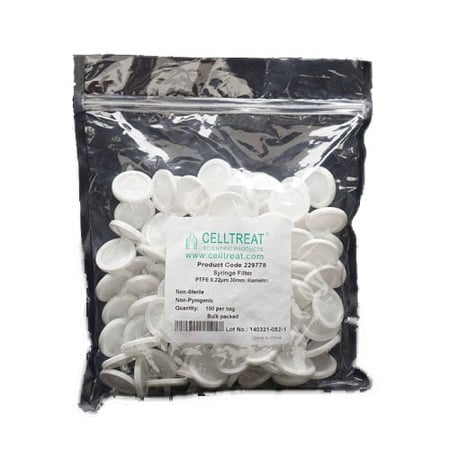 CELLTREAT Bulk Syringe Filters