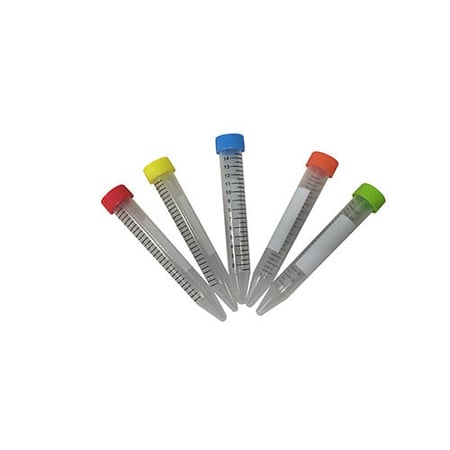 15 mL and 50 mL Color Coded SpectraTube Centrifuge Tubes from MTC Bio