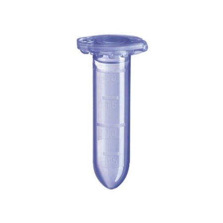 Eppendorf 2.0mL Safe-Lock Microcentrifuge Tube, Non-Sterile Eppendorf Quality, Blue, 500 per Case