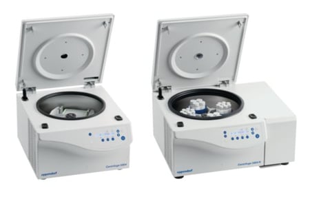 Eppendorf 5804r With 4x100ml Rotor, 120v, 50/60 Hz. Includes rotor A-4-44 with rectangular buckets.