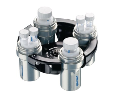 Eppendorf 100 mL round buckets, PK/4