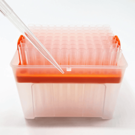 CELLTREAT Myla, Ovation Large Tips, Bulk Pack, Protectainer (1000 uL Capacity), 750 Loose Tips