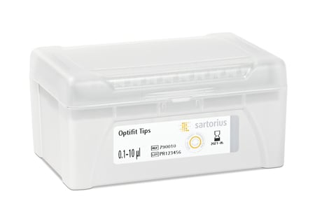 Sartorius Optifit Racked Tip 0.1-10 ul, ST (10x96)