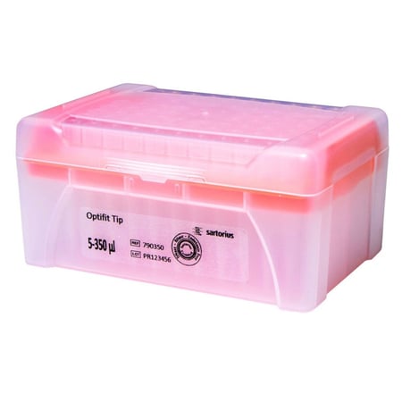 Sartorius Optifit Racked Tip 5-350 µl, ST (10x96)