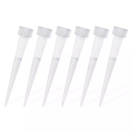 Nichiryo 10 µL universal pipette tip, clear, bulk bag of 1, 000