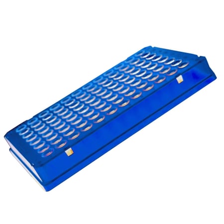 Eppendorf Twin.tec PCR Plate 96, Skirted, Blue, Clear Wells, 25 Pieces (150 uL Maximum Volume)