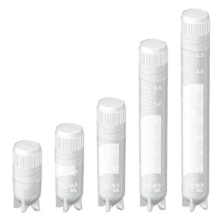 CAPP Cryo vial 5 mL, sterile, 5 bags x 100 pcs
