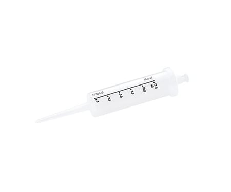 Nichiryo 12.5mL syringe pipette tip for Nichimate dispenser, 100 tips/pack