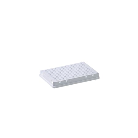 Simport Scientific Opaque Skirt. 96 Wells Plates, Pp White 100 Pc/cs