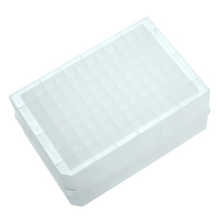 CELLTREAT - 1.1 mL 96 Deep Well Storage Plate, V-Bottom, Polypropylene - 229571