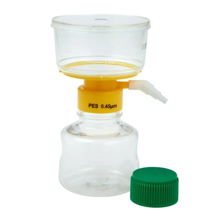 CELLTREAT - Filter System, 250 mL, 0.45 µm PES, 75 mm, Sterile - 229702