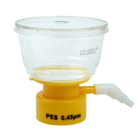 CELLTREAT - PES Membrane Bottle Top Filter, 150 mL, 0.45 µm - 229711