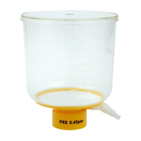 CELLTREAT - PES Membrane Bottle Top Filter, 1000 mL, 0.45 µm, 90 mm - 229714