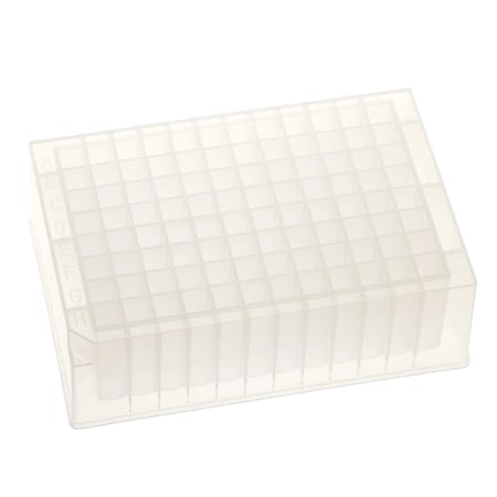 CELLTREAT - 2.0 mL 96 Deep Well Storage Plate, PP, Square Well, V-Bottom - 229574