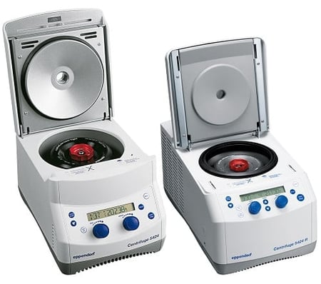 Eppendorf - centrifuge 5424 and 5424R with Keypad or Knobs