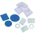 Simport Scientific Biopsy Foam Round Blue 1 1/8, 10 Pk/1000 10000 /cs