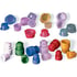 Simport Scientific Flanged Plug Cap 12mm Pe, Blue 1000 Pc/cs