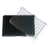 BrandTech Scientific 96 Well Plates, black, cellGrade, F-Bottom, Pack Of 50 - BRANDplates