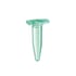 Eppendorf 0.5mL Safe-Lock Microcentrifuge Tube, Non-Sterile Eppendorf Quality, Green, 500 per Case