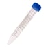 CELLTREAT - Assorted Color Cap Centrifuge Tubes 15 mL Blue Cap - 230411B