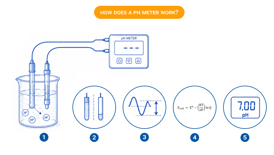 How Does a pH Meter Work_