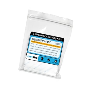 HyperStretch™ Steri-Sheets™ are pre-cut in 2×4 and 4×4 inch sheets, offering ideal sizes for petri dishes, flasks, plates, and a variety of other containers. Steri-Sheets™ are packaged sterile in resealable bags of 100 ready-to-use sheets.