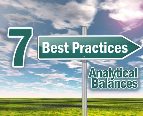 7 best practices for using analytical balances