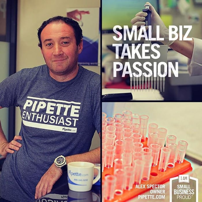Pipette.com Featured in Capital One I Am Small Business Proud