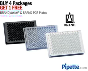 Buy four packages of BrandTech brandplates and get one Free!