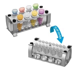 MTC Bio’s reversible magnetic separation rack is ideal for low throughput bead-based nucleic acid purification.