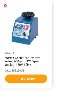Vortex-GenieTM V2T vortex mixer, 600rpm–3200rpm, analog, 120V, 60Hz