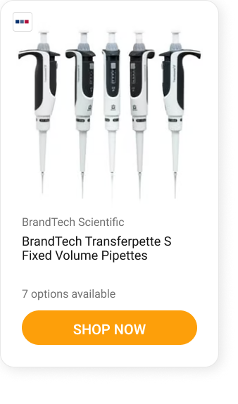 BrandTech Transferpette S Fixed Volume Pipettes BrandTech Transferpette S Fixed Volume Pipettes