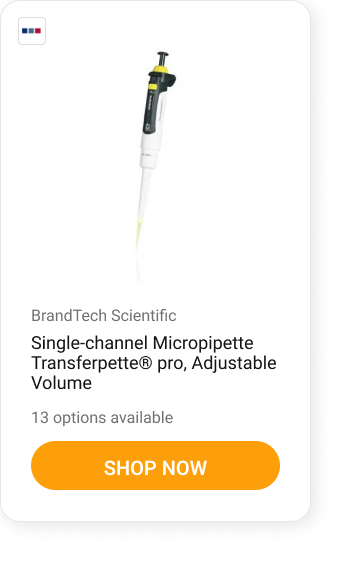 Single-channel Micropipette Transferpette pro, Adjustable Volume Single-channel Micropipette Transferpette pro, Adjustable Volume