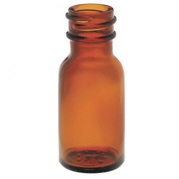 WHEATON Screw Neck Diagnostic Amber Glass Bottle