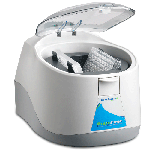 Benchmark Scientific PlateFuge™ MicroPlate MicroCentrifuge with rotor and plate carriers, 115V