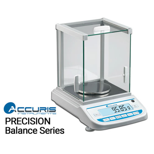 Benchmark - accuris precision balance series readability 001 to 0001g