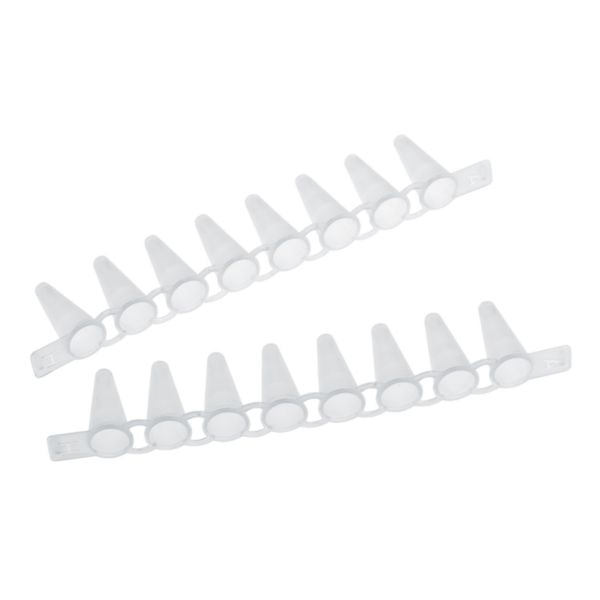 Eppendorf 0.1 mL Thin Wall PCR tube strips without lids (10x12 strips) RNase, DNase, Pyrogen FREE.