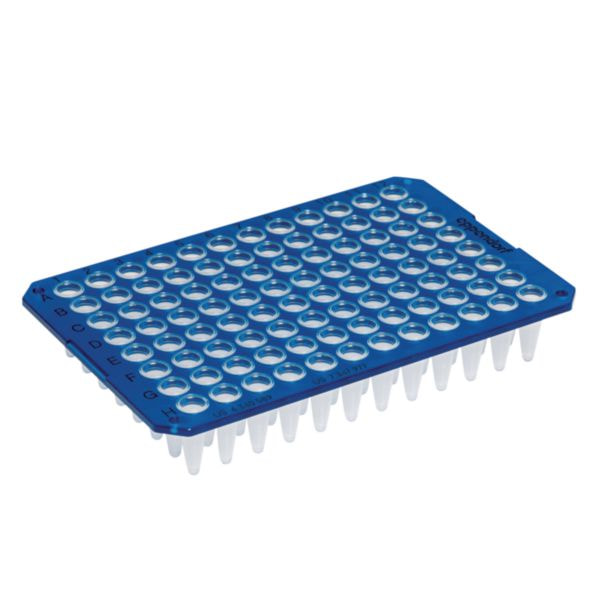 Eppendorf Twin.tec PCR Plate 96, Unskirted, Blue, 20 Pieces (250 uL Maximum Volume)