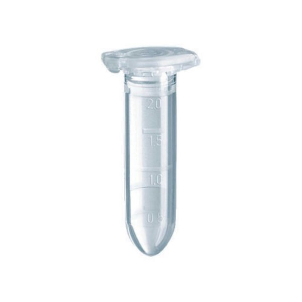 Eppendorf 2.0mL Safe-Lock Microcentrifuge Tube, PCR-Clean, Clear, 500 per Case