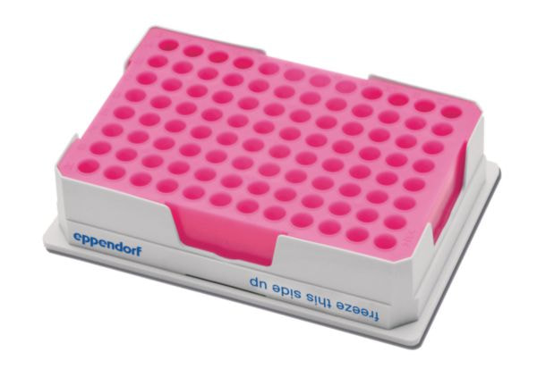 Eppendorf Pink Polycarbonate PCR-Cooler Iceless Cold Pack, 96 Well Plates or PCR Tube