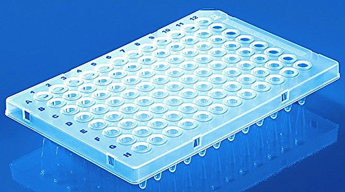 BrandTech Scientific 96-well PCR plate semi-skirt Std Profile clear 50 plates - PCR