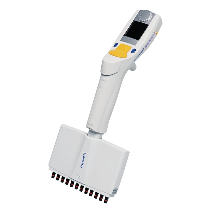 Eppendorf EX-12-100R 12-Channel Pipette, 5–100 µL
