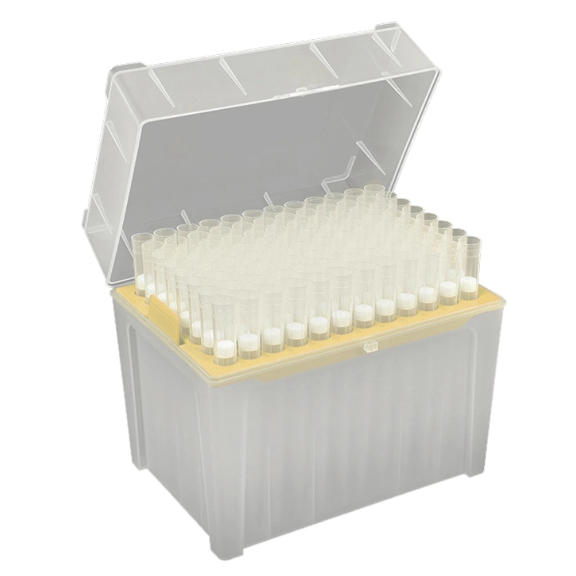 Labcon 1250uL Tips - Racked Sterile 96 tips/rack 576 tips/pack 8 packs/case (SOLD IN CASE QTY)