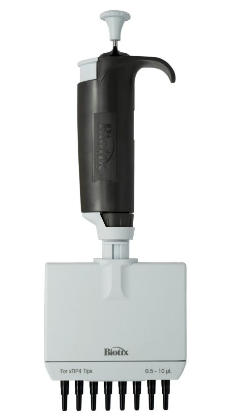 Gilson XP8-20R 8-Channel Pipette, 2–20 µL Range