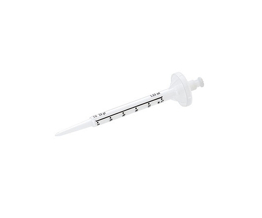 Nichiryo 1.25mL syringe pipette tip for Nichimate dispenser, 100 tips/pack