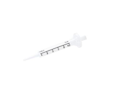 Nichiryo 2.5mL syringe pipette tip for Nichimate dispenser, 100 tips/pack