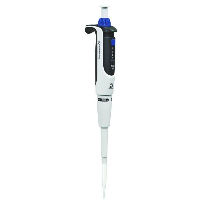 BrandTech - Single Channel Manual Pipette - BTS-1000R (Certified Refurbished)